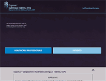 Tablet Screenshot of ergomar.com